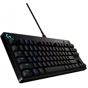 Logitech G Pro GX Blue Clicky, SWE, juoda - Klaviatūra