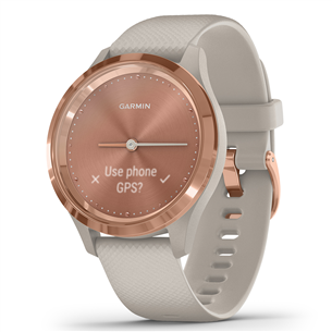 Išmanusis laikrodis Garmin Vivomove 3S, Rose Gold/Light Sand