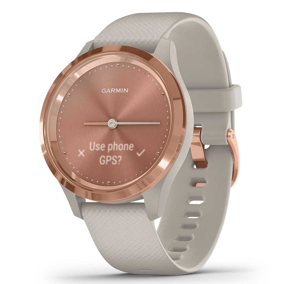 Išmanusis laikrodis Garmin Vivomove 3S, Rose Gold/Light Sand