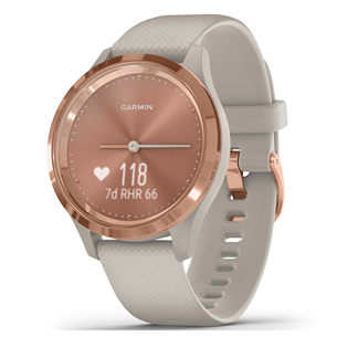 Išmanusis laikrodis Garmin Vivomove 3S, Rose Gold/Light Sand