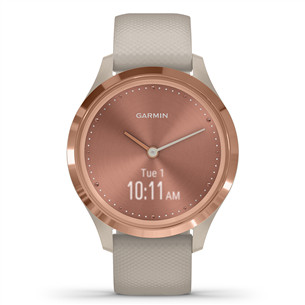Išmanusis laikrodis Garmin Vivomove 3S, Rose Gold/Light Sand