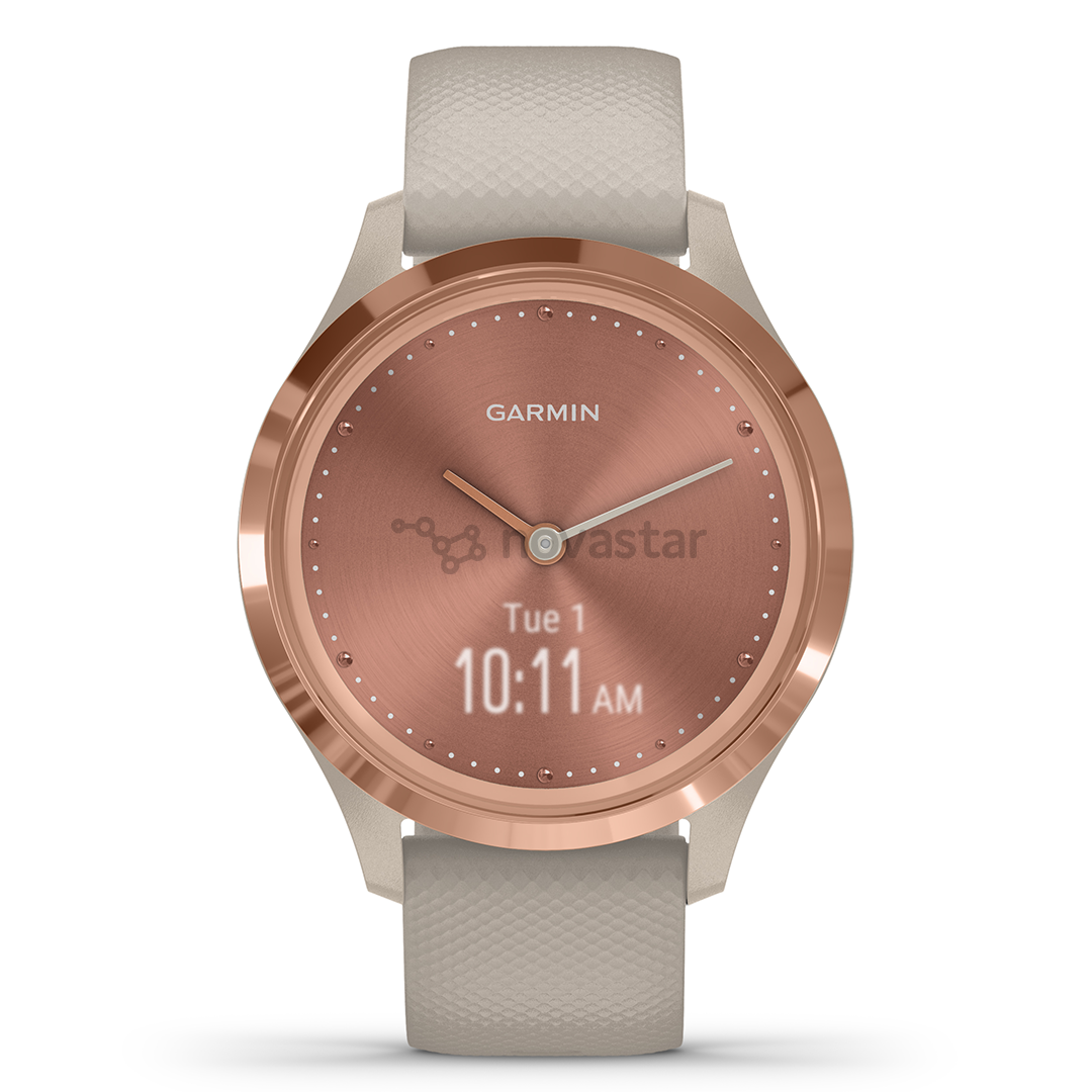 Išmanusis laikrodis Garmin Vivomove 3S, Rose Gold/Light Sand