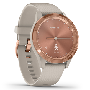 Išmanusis laikrodis Garmin Vivomove 3S, Rose Gold/Light Sand