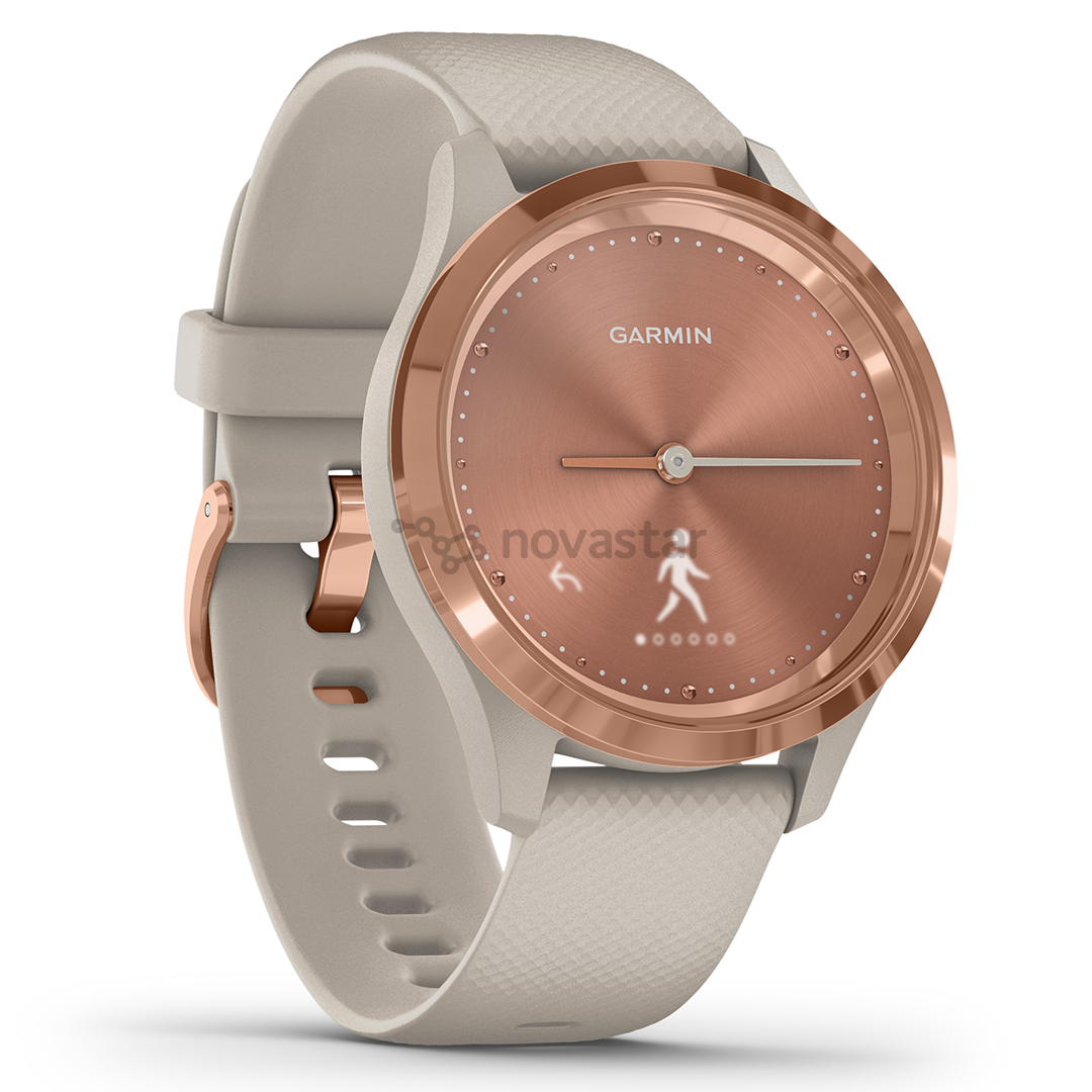 Išmanusis laikrodis Garmin Vivomove 3S, Rose Gold/Light Sand
