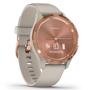 Išmanusis laikrodis Garmin Vivomove 3S, Rose Gold/Light Sand