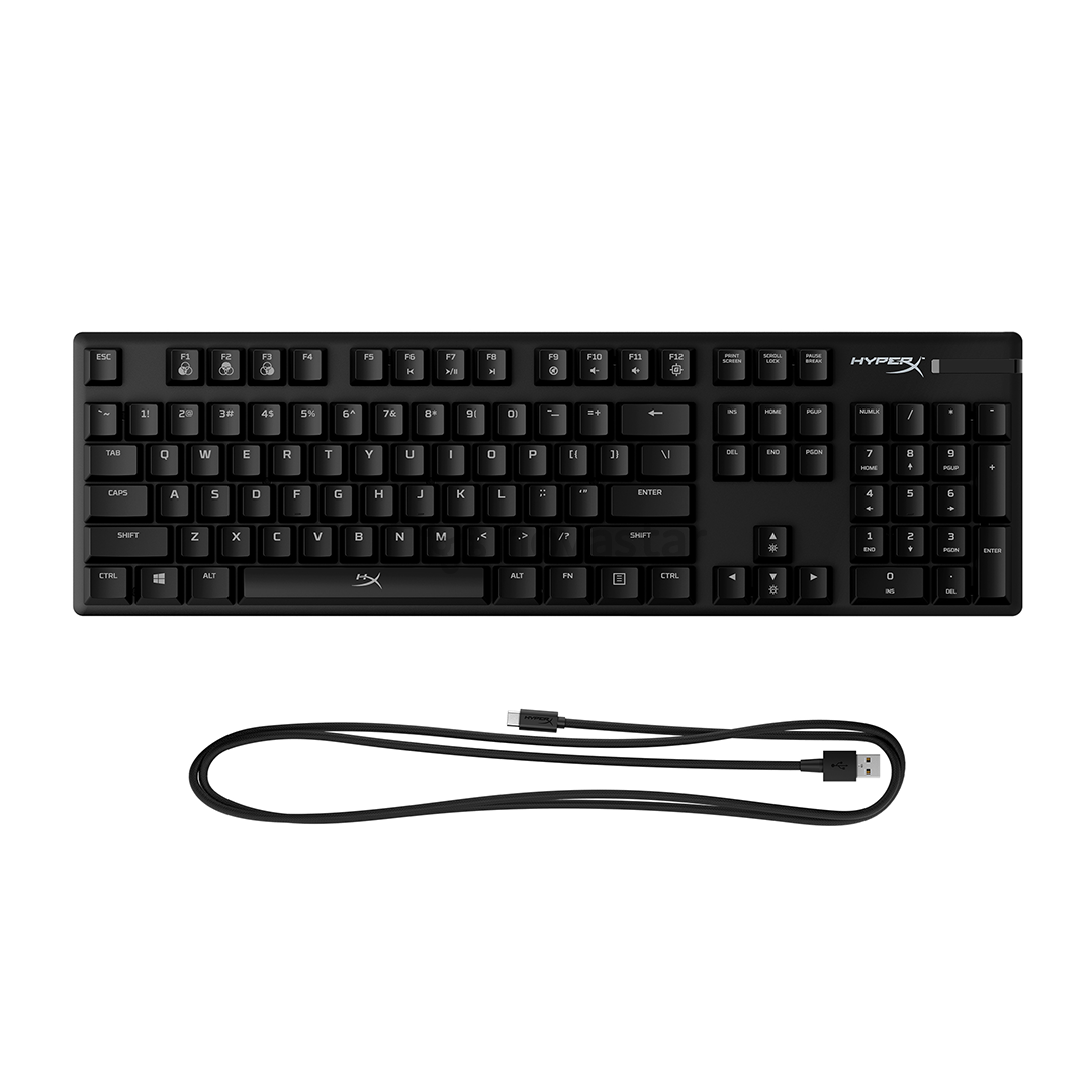 Klaviatūra Kingston HyperX Alloy Origins RGB, Nordic