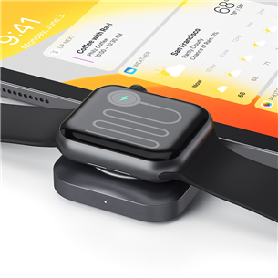 Magnetinė įkrovimo stotelė Satechi Apple Watch, USB-C