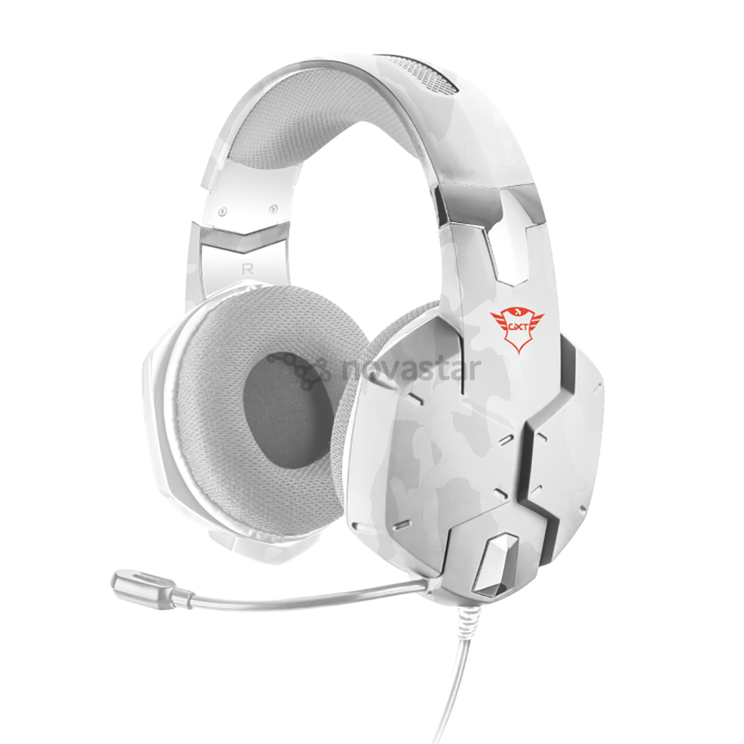Ausinės Trust GXT 322W Carus, Baltos