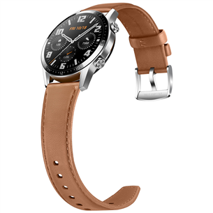 Išmanusis laikrodis Huawei Watch GT 2, Brown/Leather, 46mm