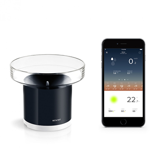 Netatmo, black - Rain Gauge