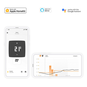 Išmanusis termostatas Netatmo NTH01-EN-EU