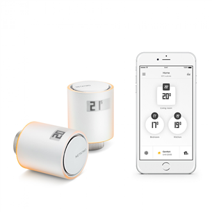 Netatmo Smart Radiator Valves Starter Pack, белый - Комплект термостатов для радиатора