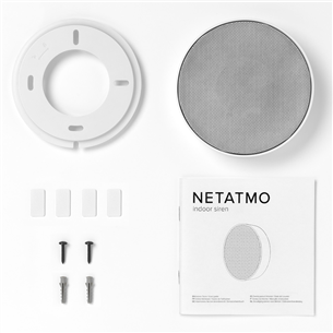 Netatmo, white - Smart Indoor Siren