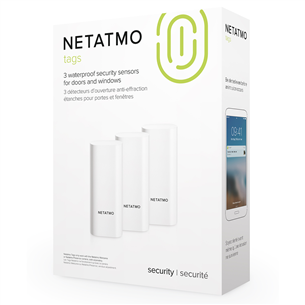 Netatmo, 3 pcs, white - Smart Door And Window Sensors