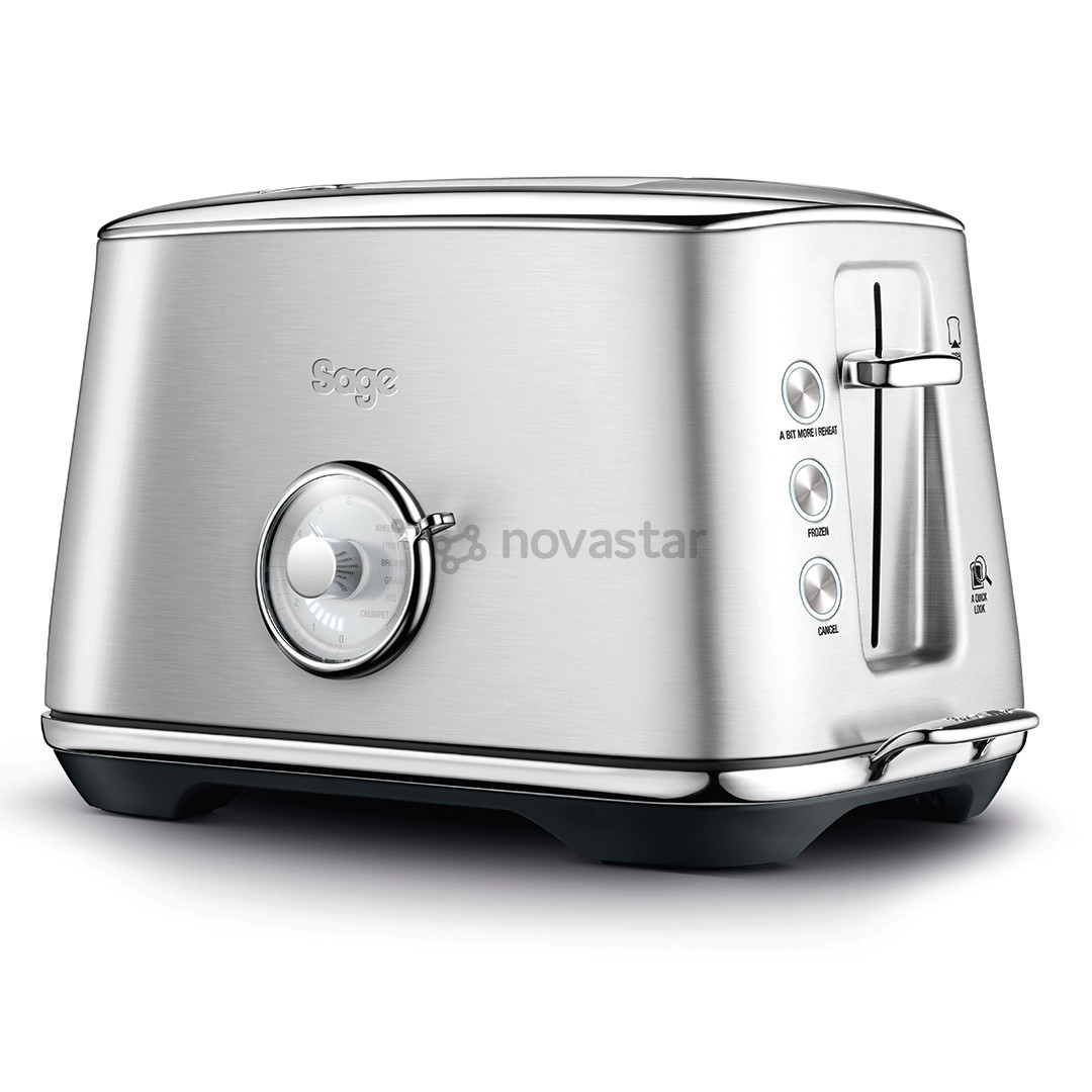 Sage the Toast Select Luxe, 1000 W, sidabro spalvos - Skrudintuvas STA735BSS