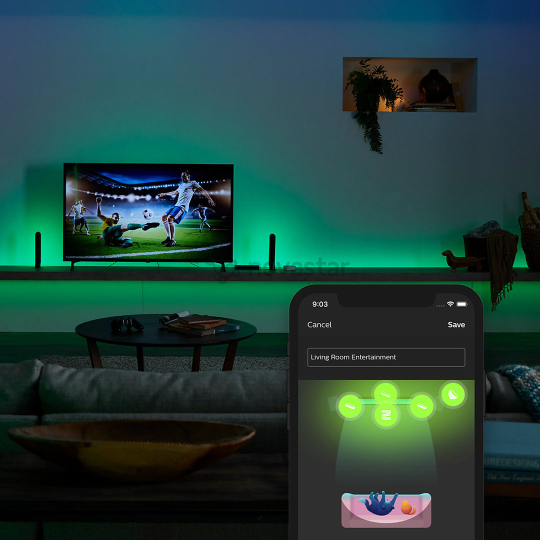 Philips Hue Play HDMI Sync Box, черный - Блок синхронизации с телевизором