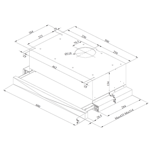 Gartraukis Beko HNT62340B