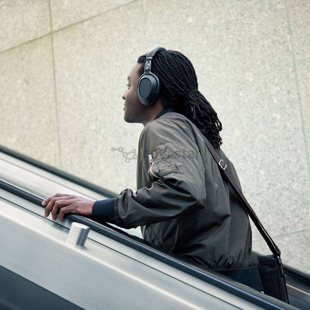 Ausinės Sennheiser PXC550 II, NC, belaidės, Juodos