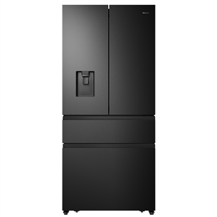 Hisense, water dispenser, 480 L, height 181 cm, black - SBS Refrigerator