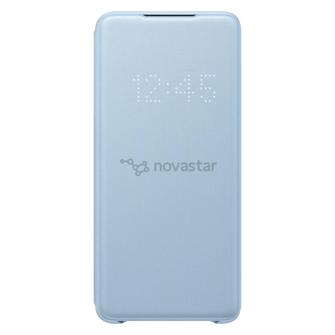 Dėklas Samsung Galaxy S20+ LED View, Mėlynas