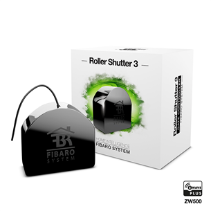 Bevielis žaliuzių valdiklis Fibaro Roller Shutter 3 (Z-Wave Plus)