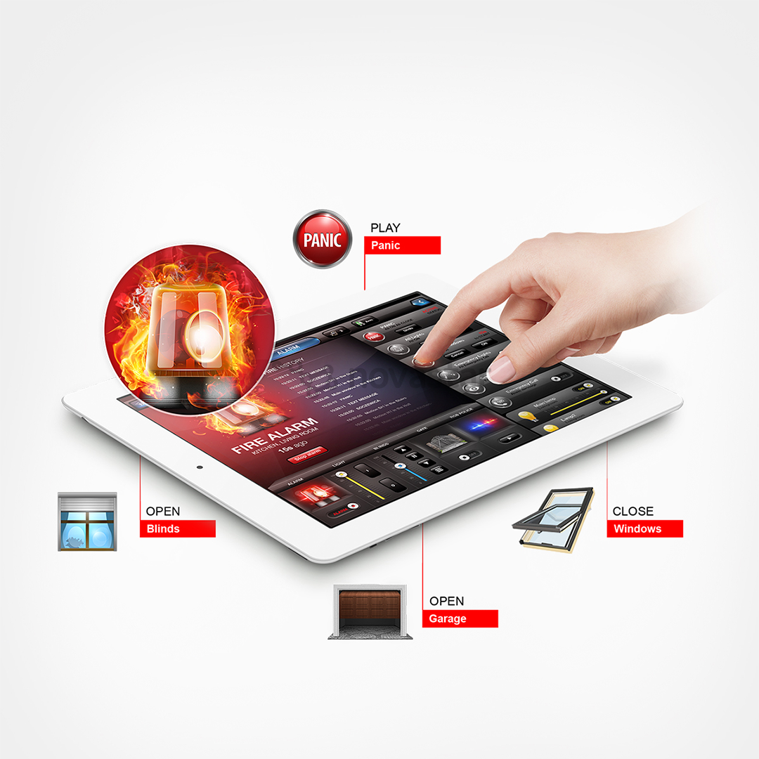 Dūmų detektorius Fibaro Z-Wave Plus