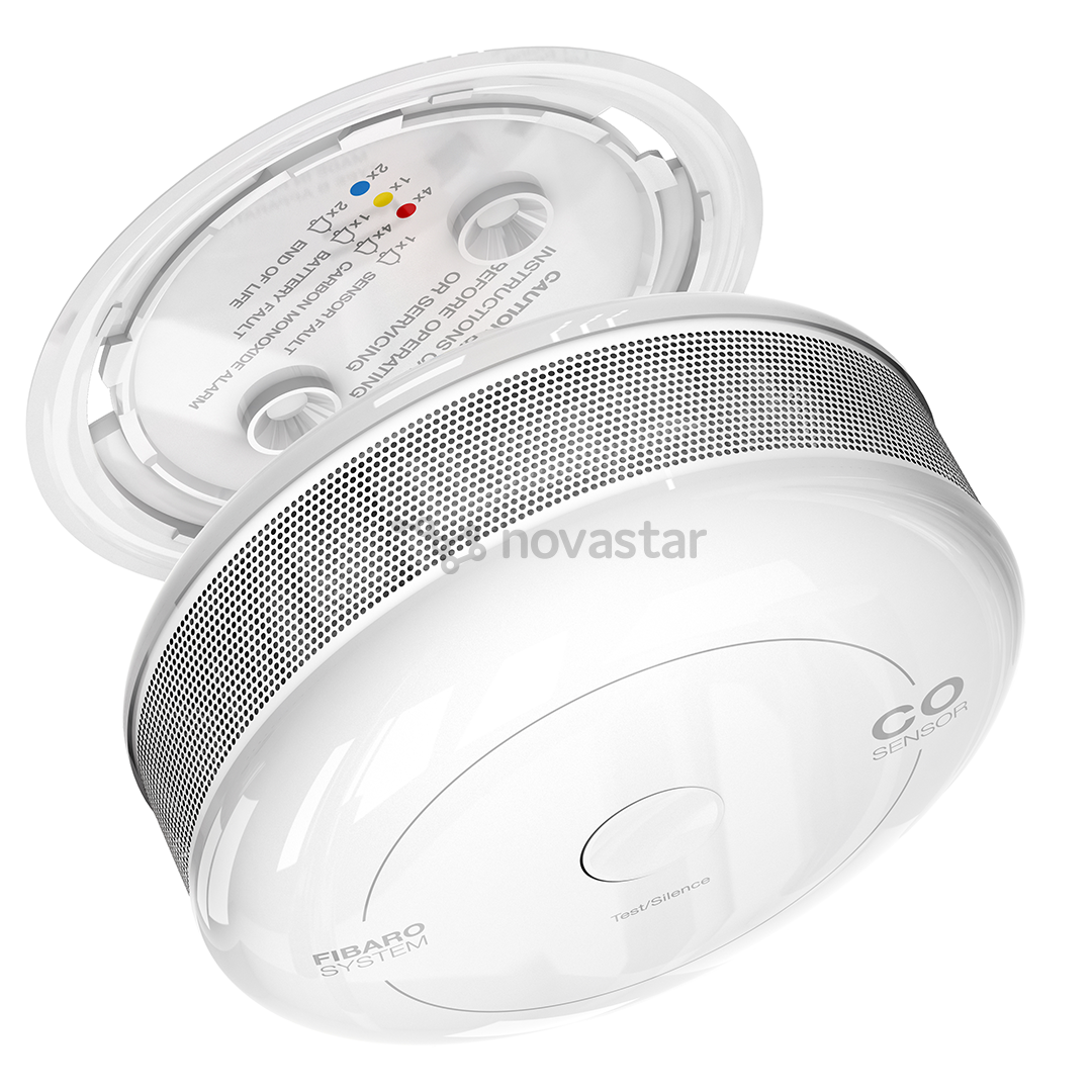 Anglies monoksido detektorius Fibaro Sensor CO Z Wave PLUS