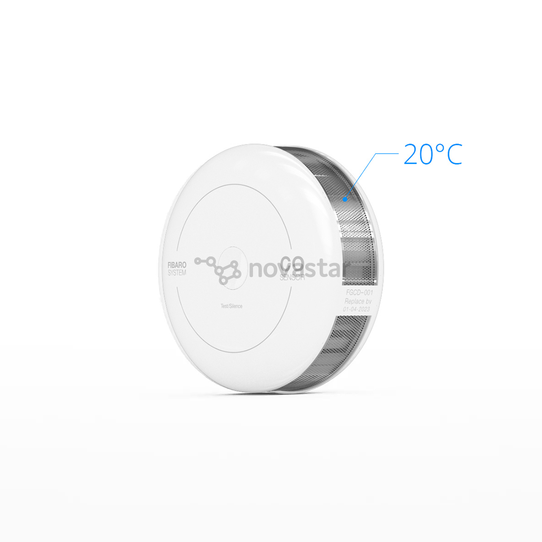 Anglies monoksido detektorius Fibaro Sensor CO Z Wave PLUS