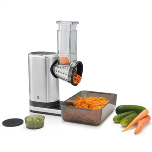 WMF KITCHENminis Salad-to-go, 150 W, nerūdijančio plieno/juoda - Daržovių pjaustyklė