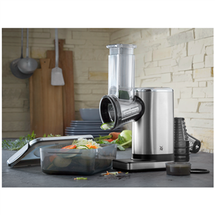 WMF KITCHENminis Salad-to-go, 150 W, inox/black - Salad chopper