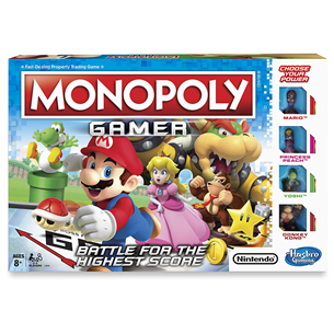 Stalo žaidimas Monopoly - Gamer Mario Edition