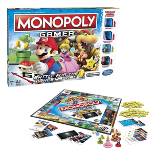 Stalo žaidimas Monopoly - Gamer Mario Edition