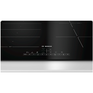 Bosch Serie 6, width 59.2 cm, frameless, black - Built-in Induction Hob