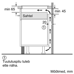 Kaitlentė Bosch PXE611FC5Z