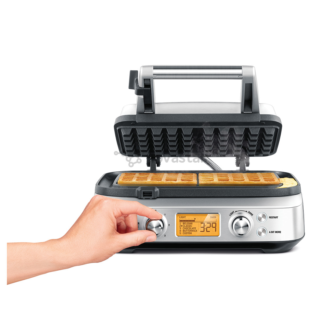 Sage the Smart Waffle, 1000 W, inox - Waffle maker