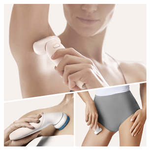Braun Silk-epil 9 Flex, baltas -  Epiliatorius SES9010