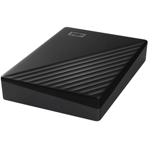 Išorinis kietasis diskas Western Digital My Passport 4TB 2.5", Juodas