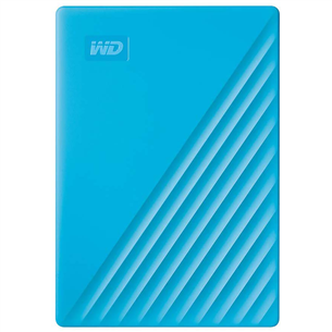 Išorinis kietasis diskas Western Digital My Passport 4TB 2.5", Mėlynas