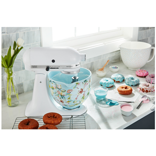 Keraminis indas kombainui KitchenAid 5KSM2CB5PWG, Baltas, 4.7L