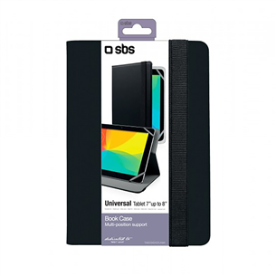 SBS, universal, 7''- 8'', black - Tablet Case