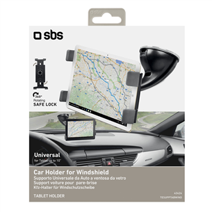 SBS Tab Wind Holder, черный - Автомобильный держатель для планшета