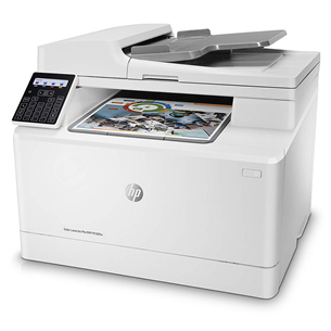 HP Color LaserJet Pro MFP M183fw, WiFi, LAN, white - Multifunctional Color Laser Printer