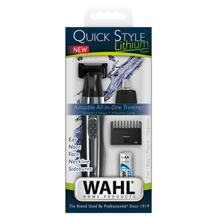 Wahl Quick Style, серебристый/черный -  Триммер для бороды 05604-035
