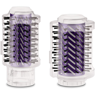 Rowenta Brush Activ Volume & Shine, 1000 W, white/purple - Rotating airbrush