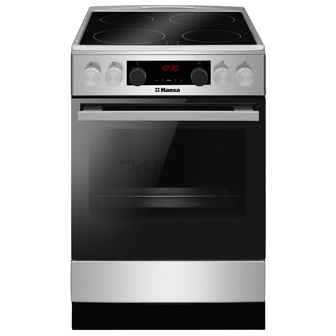 Hansa, 65 л, нерж. сталь - Отдельностоящая керамическая плита