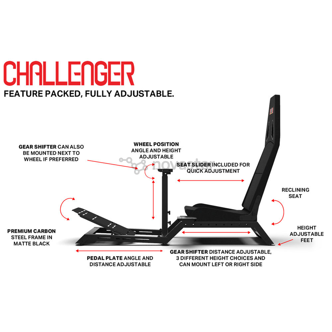 Žaidimų kėdė Next Level Racing Challenger