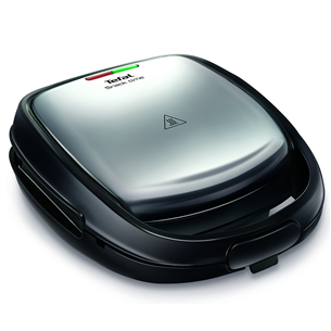 Tefal Snack Time, 3 in 1, 700 W, black/inox - Sancwich toaster SW342D38