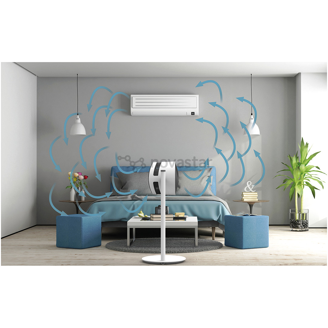 Boneco Air Shower, 33 W, white/black - Fan