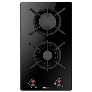 Hansa, width 30 cm, black - Built-in Gas Hob