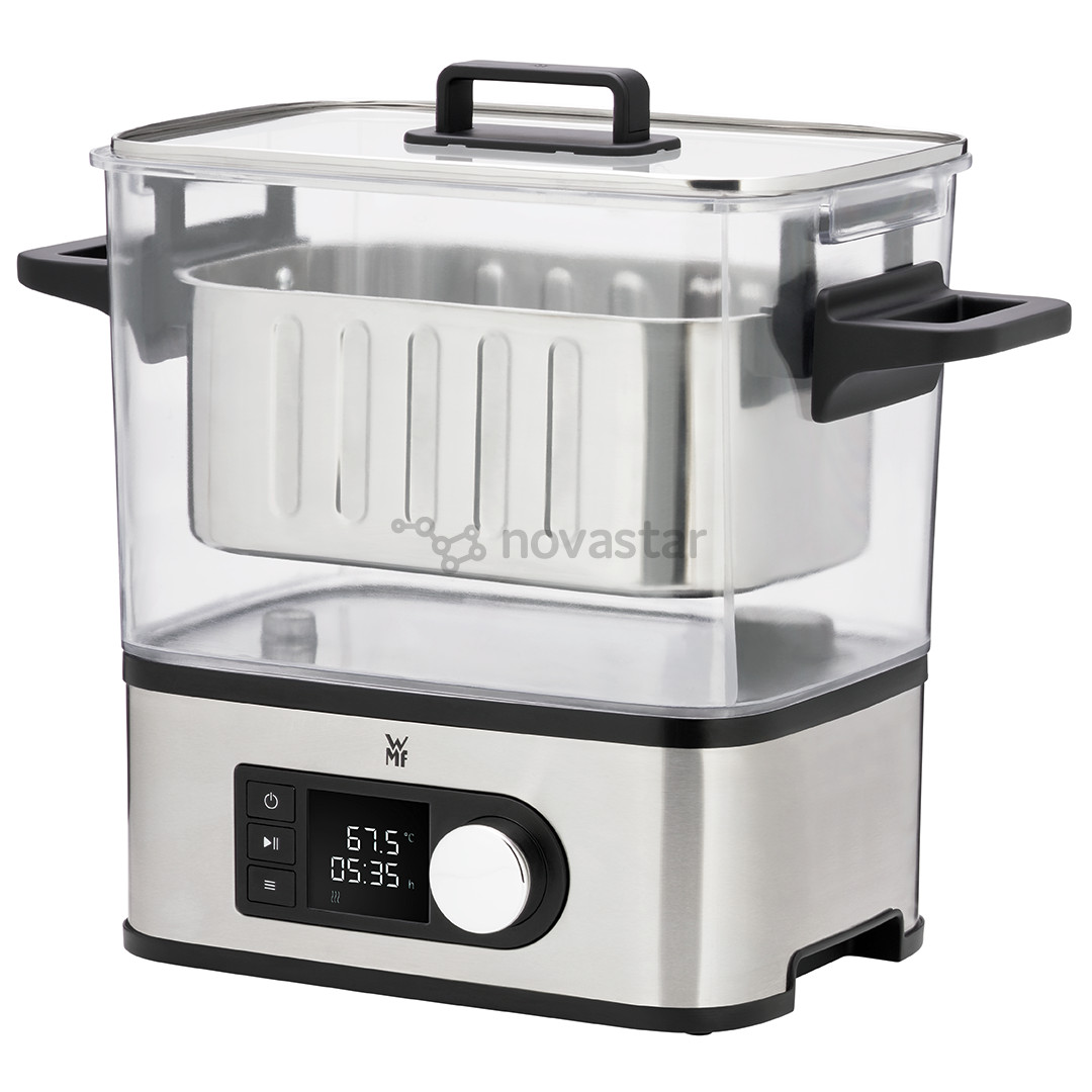 WMF Lono Pro Sous Vide, 1500 W, sidabro spalvos - Garų puodas